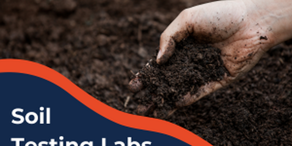 hand holding soil infographic